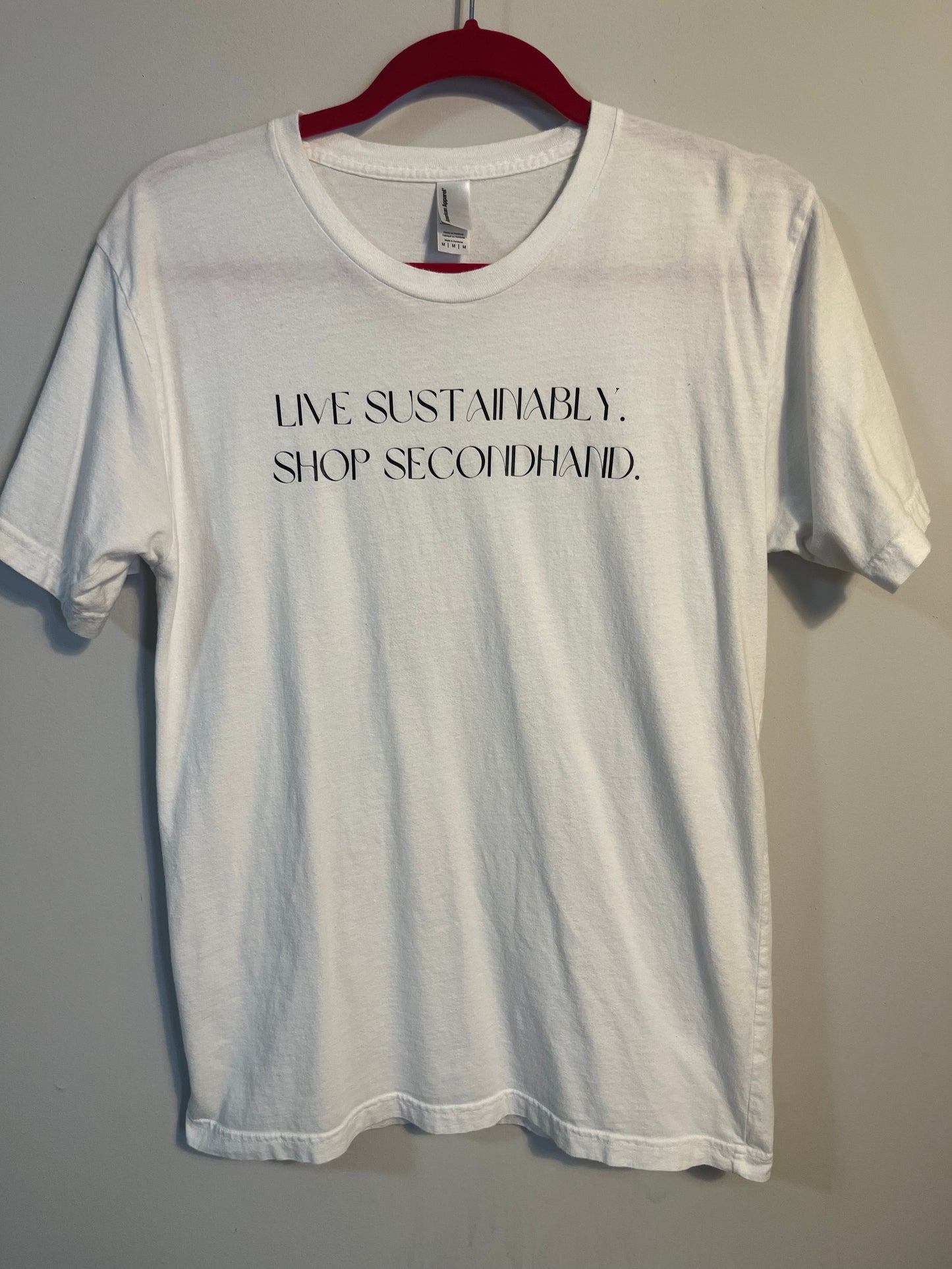 Live Sustainably Tee | Size M